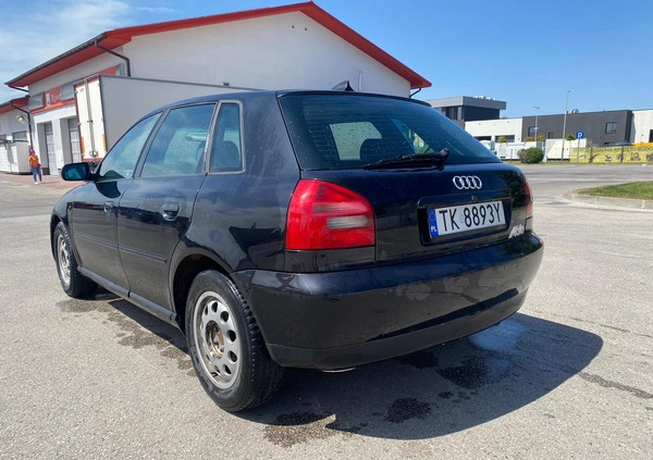 Audi A3 cena 3400 przebieg: 262500, rok produkcji 1999 z Kielce małe 46